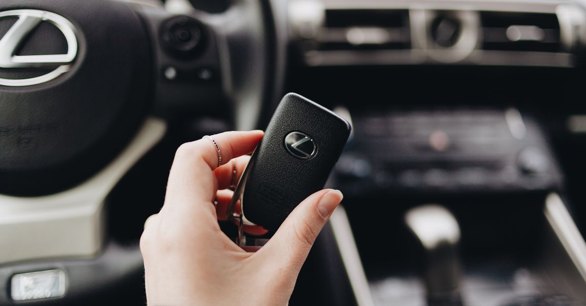 Acura car key fob — Corona Del Mar Locksmith