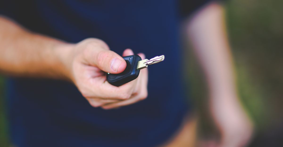 Honda car key fob — Corona Del Mar Locksmith